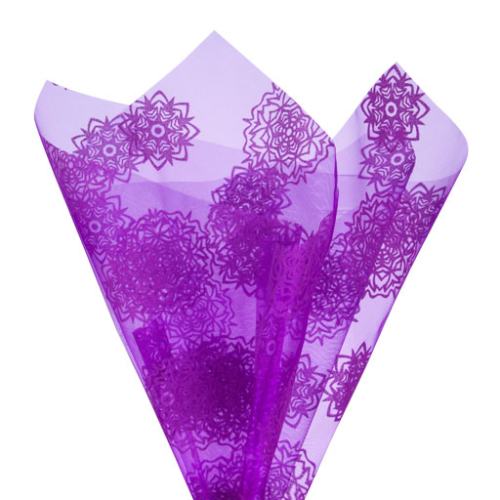 Vinyasa Organza - Purple
