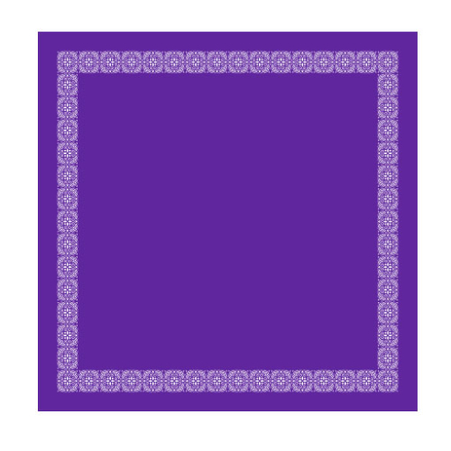 Tea Blossom Sheet BOPP - Purple