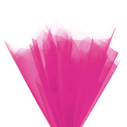 Solid Organza - Hot Pink